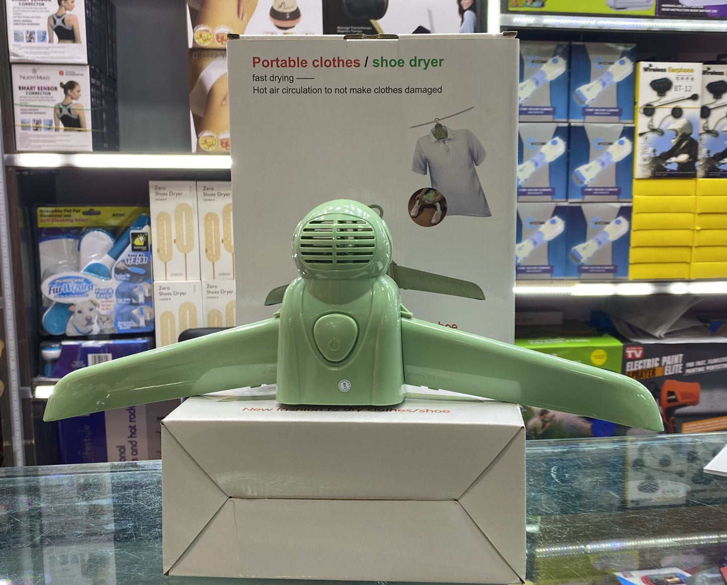 Nexora DryFlow | Secador de ropa y zapatos tipo gancho